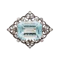Aquamarine Diamond Brooch - Charlotte Sayers - image 1