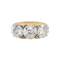 Diamond Three Stone Ring - Charlotte Sayers - image 1
