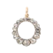 Diamond Circle Pendant - Charlotte Sayers - image 1