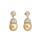 Pearl Diamond Earrings - Charlotte Sayers - image 1