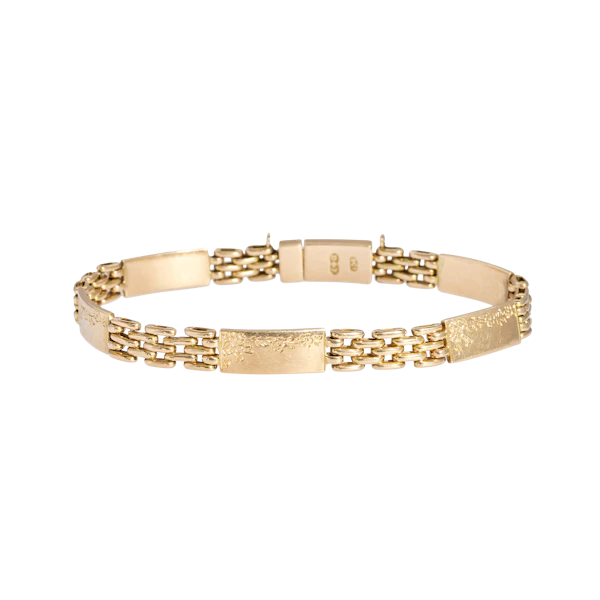 Gold Link Bracelet - Charlotte Sayers - image 1
