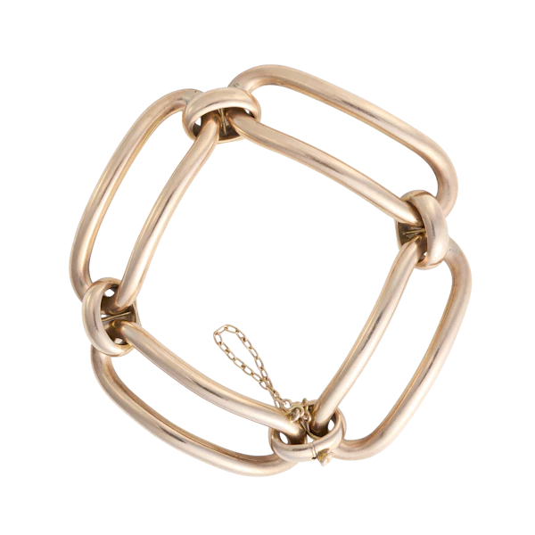 Gold Link Bracelet - Charlotte Sayers - image 1
