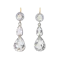 Victorian Rock Crystal Earrings - Charlotte Sayers - image 1